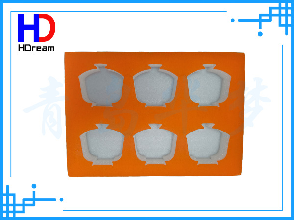 绒布+珍珠棉内托